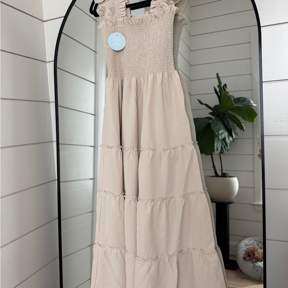 Hill house Ellie nap dress in sand